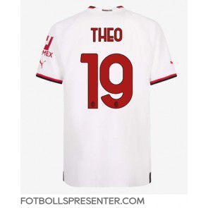 AC Milan Theo Hernandez #19 Borta Matchtröja 2022-23 Kortärmad